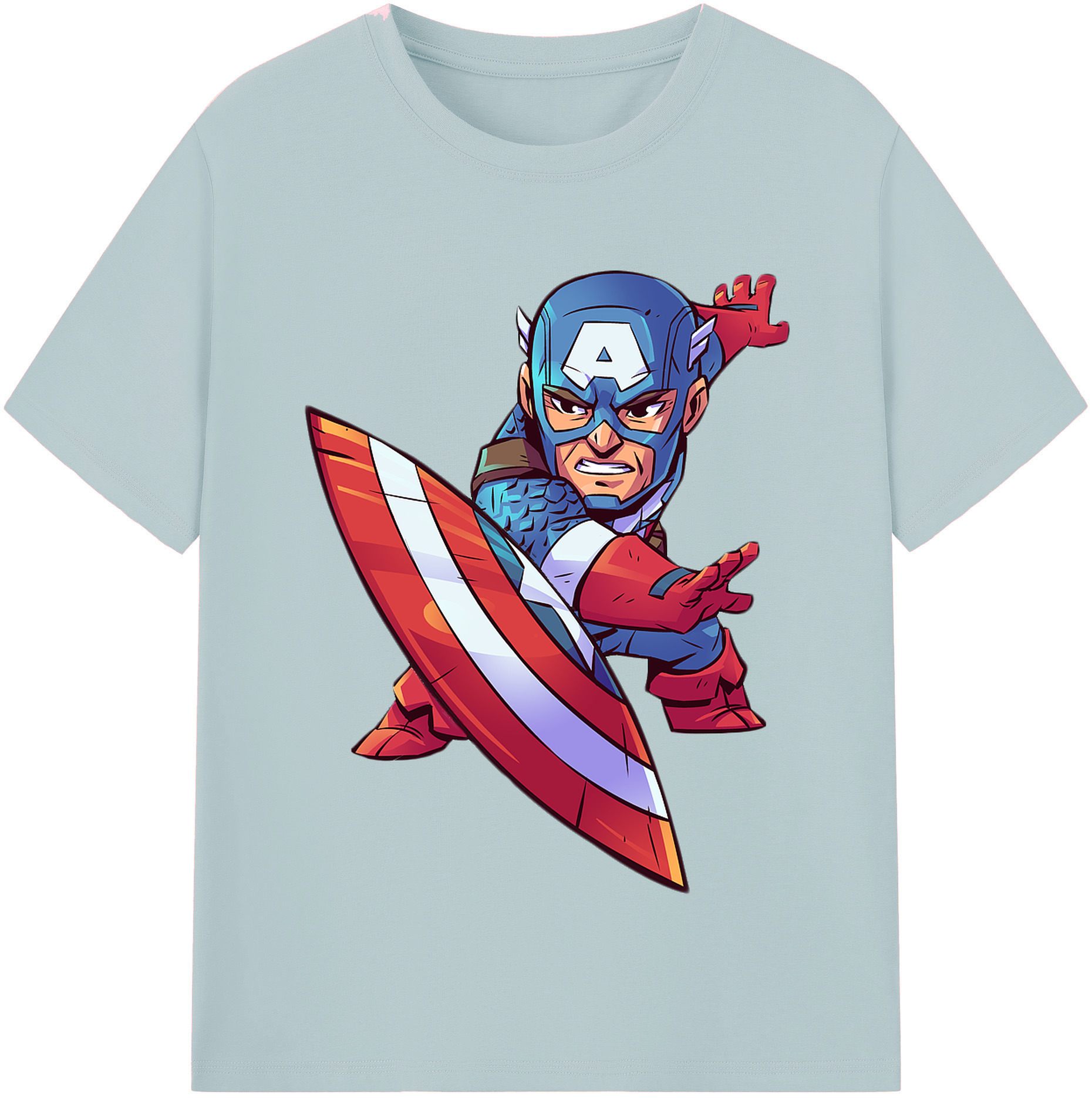 （画像用） アベンジャーズ The Avengers 綿100％半袖Tシャツ（フロントプリント）